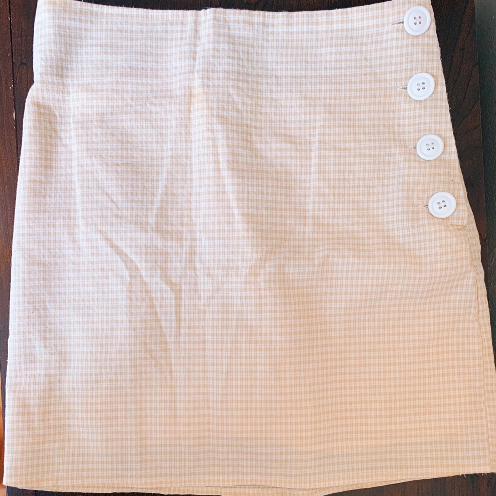Urban Outfitters checkered skirt